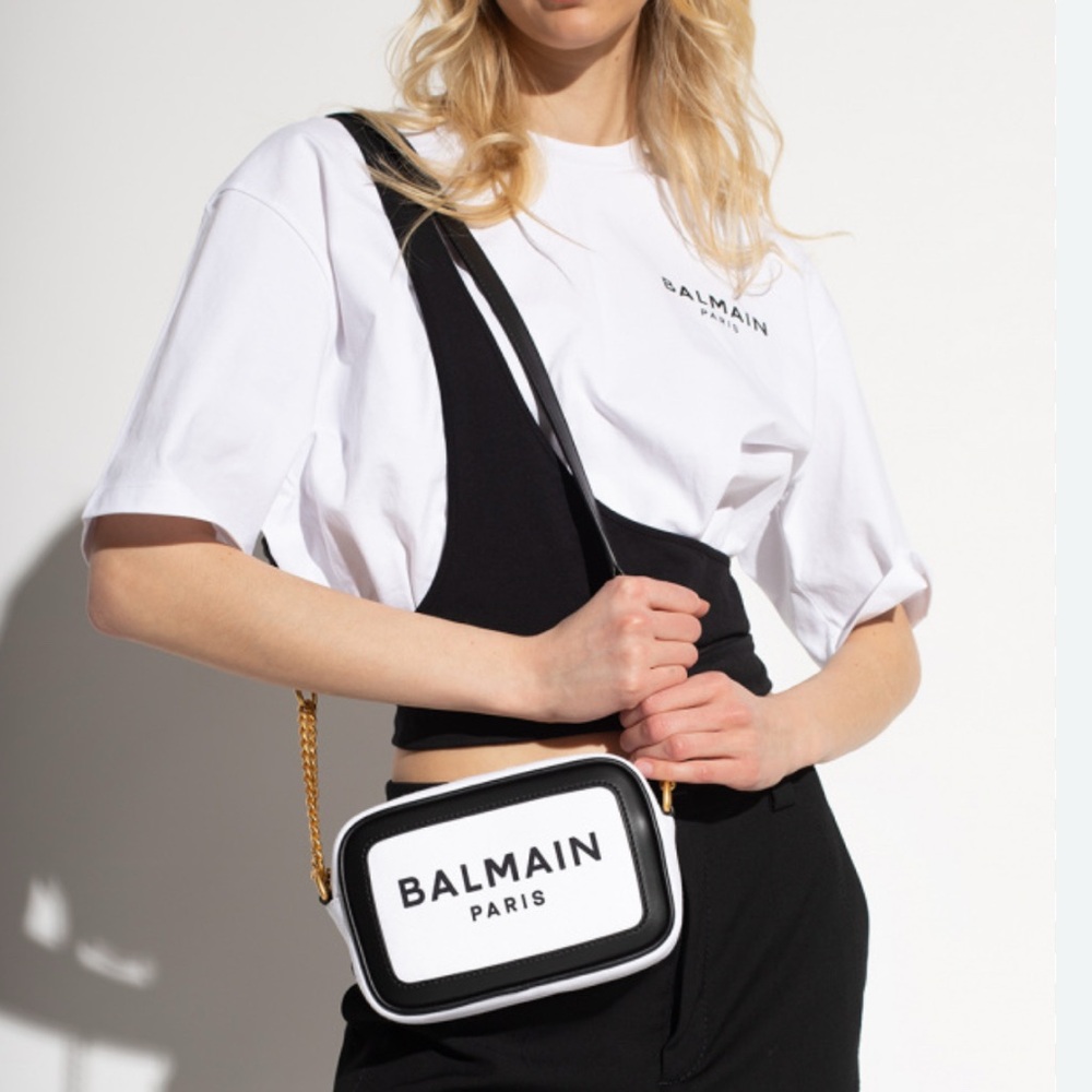 NWT Balmain B Army 18 Camera Crossbody Bag